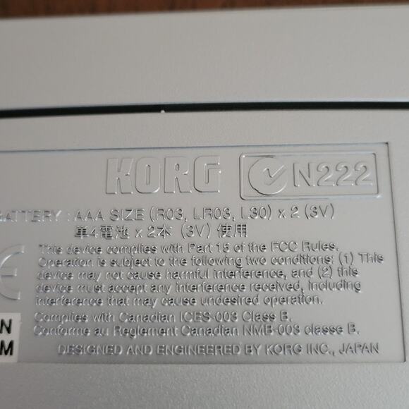 Korg GA30 Ultra Compact Guitar and Bass Tuner. New, open box - Picture 9 of 13